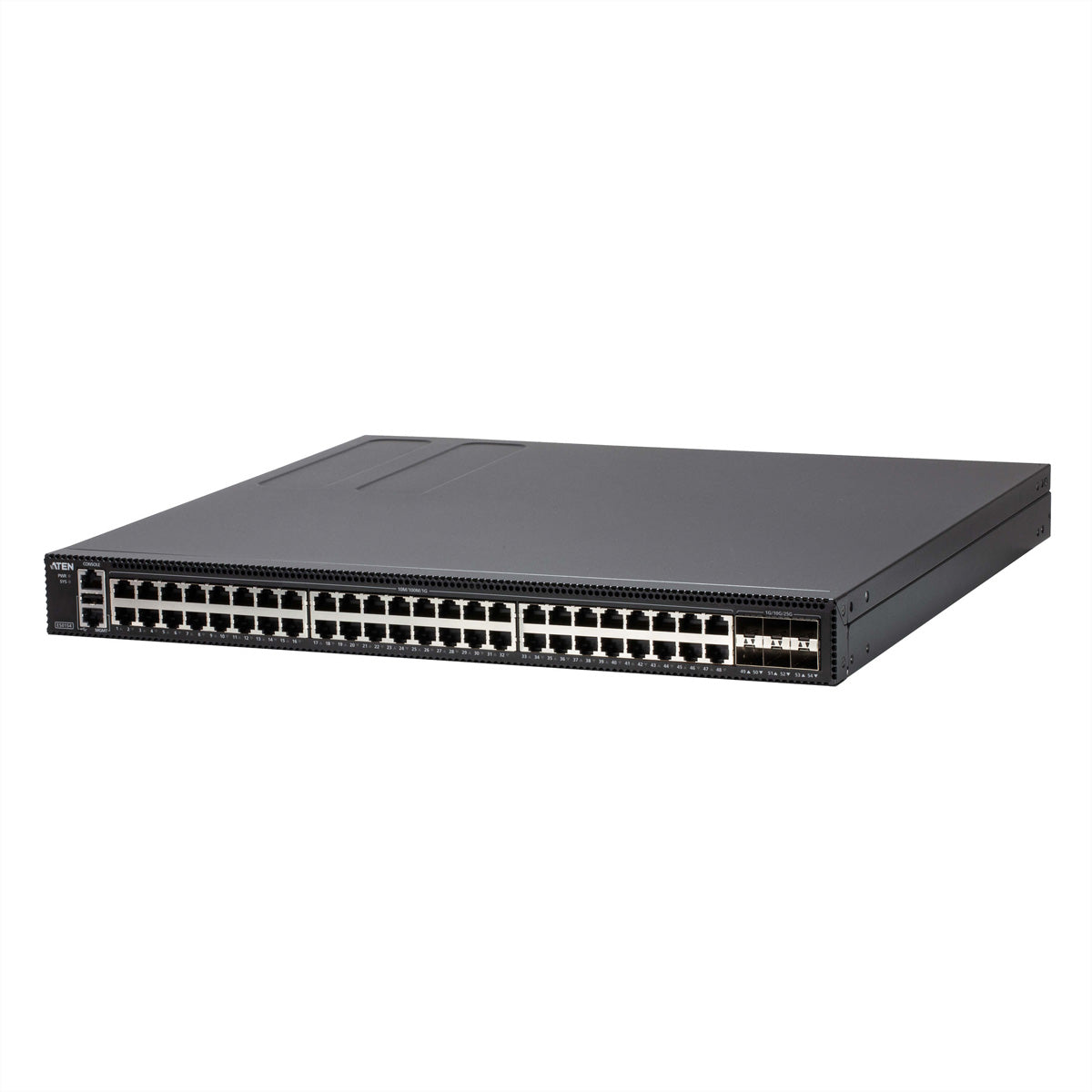 ATEN ES0154 – Managed L2+ Switch – 48× 1G, 6× SFP28, PoE++, 19", 1U
