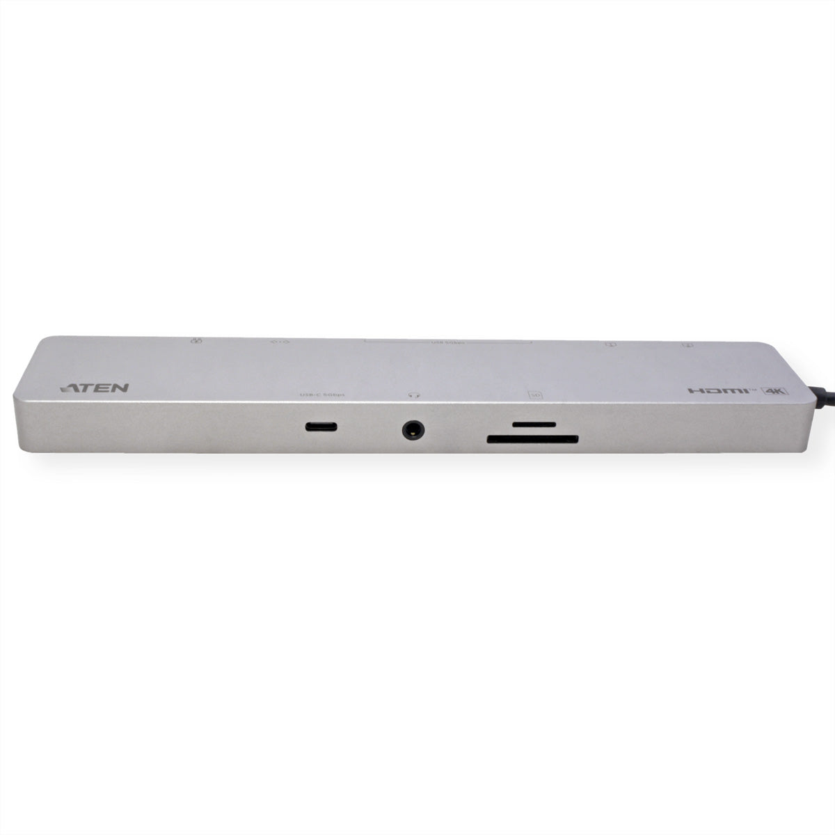 ATEN UH3240 Dockingstation – USB-C, 2× HDMI, 3× USB-A, 100 W PD, GbE, SD/microSD, für Windows/Mac/iPadOS