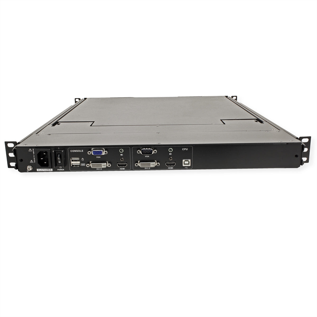 ATEN CL6700MW – KVM Konsole – 19" Rack, 1U, 17,3" Full HD (1920×1080), Schwarz