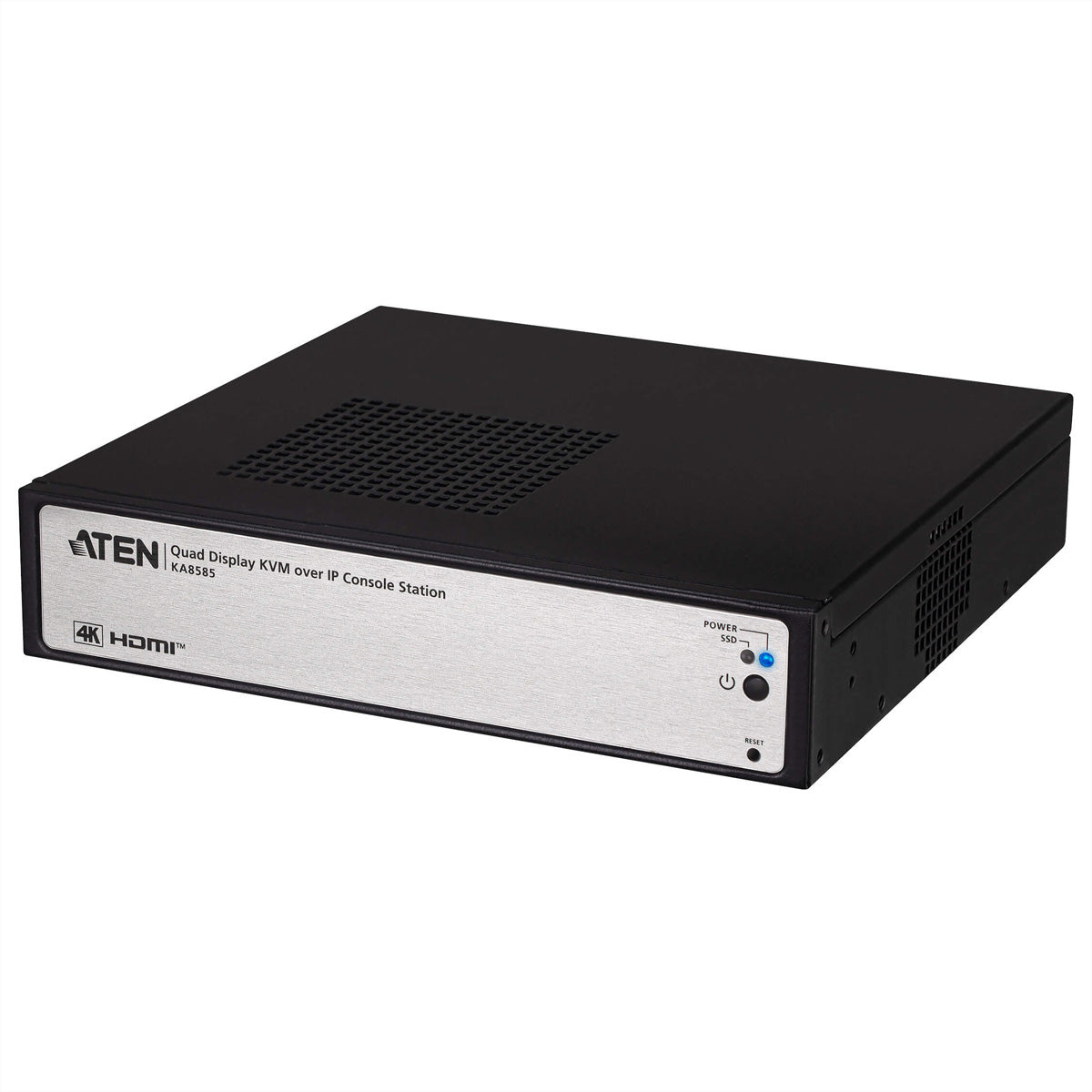 ATEN KA8585 – KVM-over-IP Konsolenstation – Quad-View DP/HDMI, 4K/60 Hz, für ATEN KN-Serie