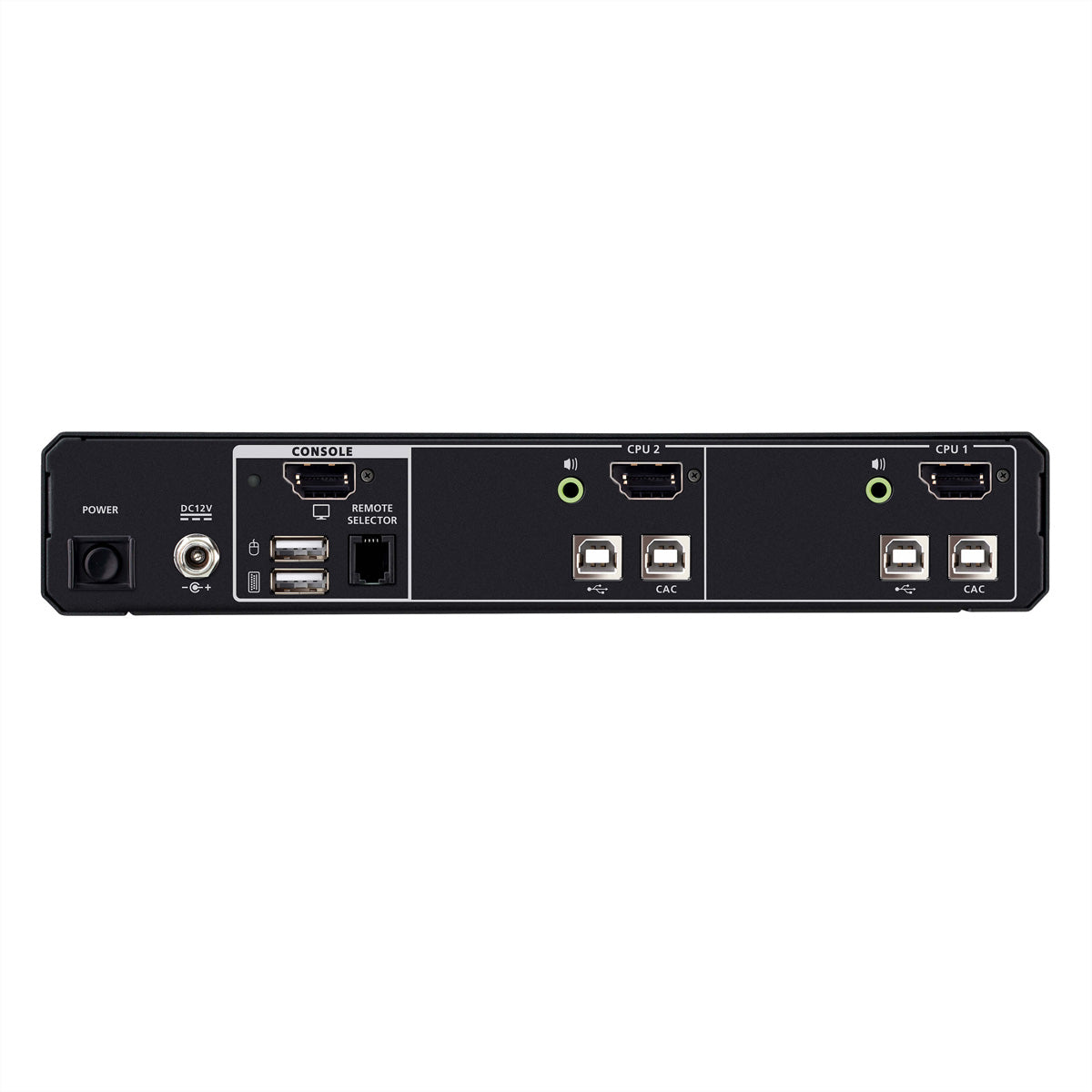 ATEN CS1182DPH4C – KVM-Switch – 2-Port, DP/HDMI – 5120 × 2880 @ 60 Hz, Audio