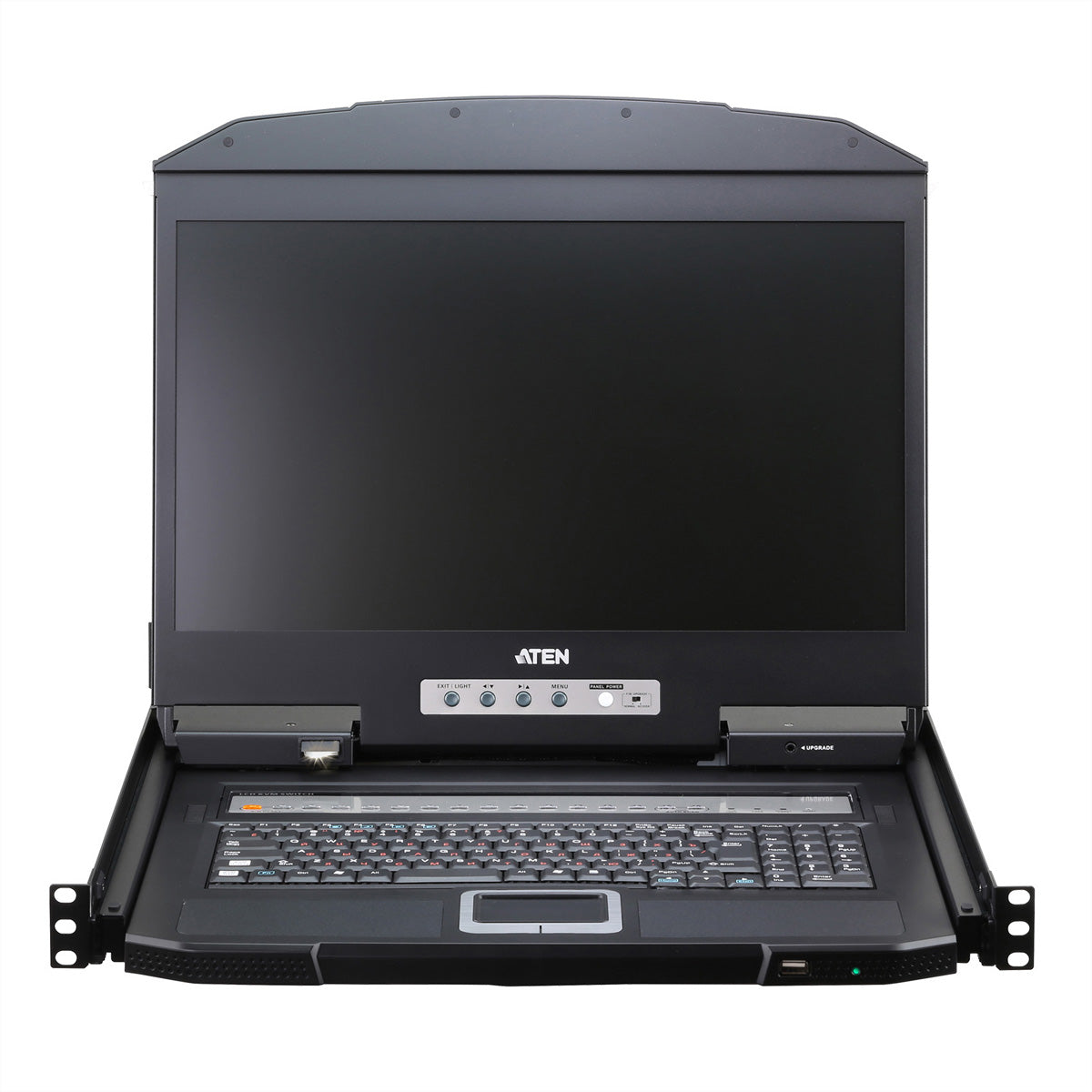 ATEN CL3716NX – 18,5" Rack-LCD-Konsole – 16-Port HDMI KVM, 1920 × 1080, USB, FR-Layout – 1U