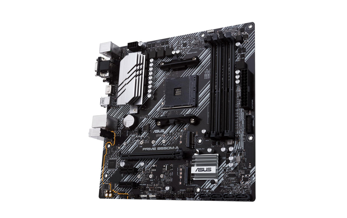 ASUS PRIME B550M-A – Mainboard – AM4, AMD B550, mATX, DDR4