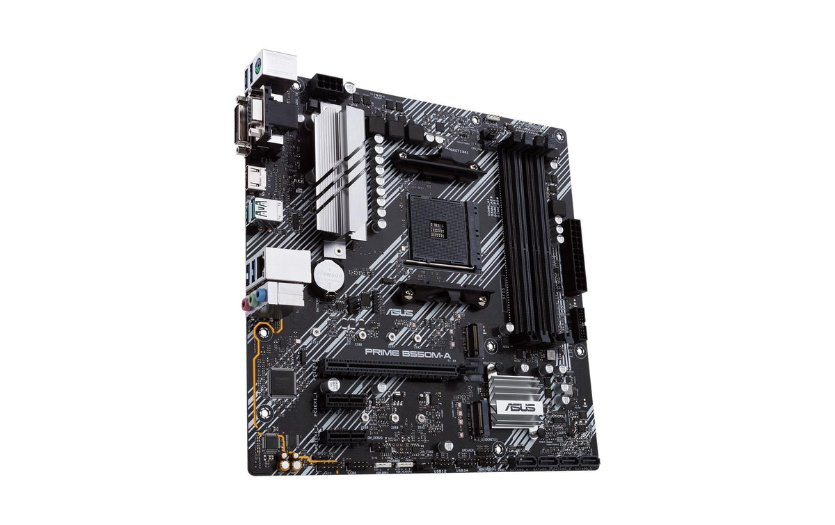 ASUS PRIME B550M-A – Mainboard – AM4, AMD B550, mATX, DDR4