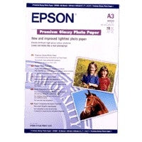 Epson Premium Glänzendes Fotopapier – A3, 965 g, 20 Blatt pro Packung