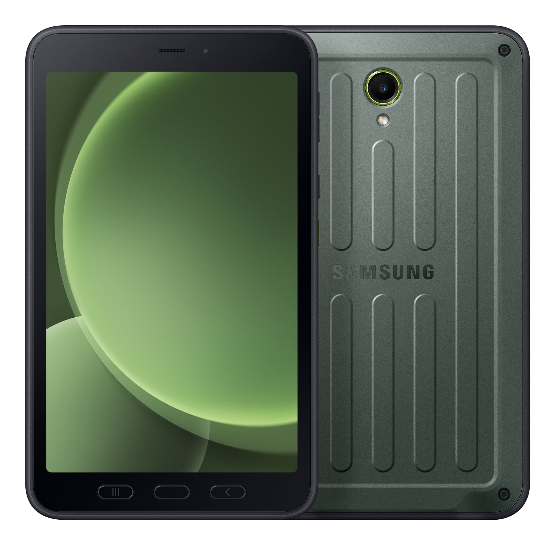 Samsung Galaxy Tab Active5 Enterprise – 8", 128 GB, 6 GB RAM, WLAN + 5G, Android 14, Grün