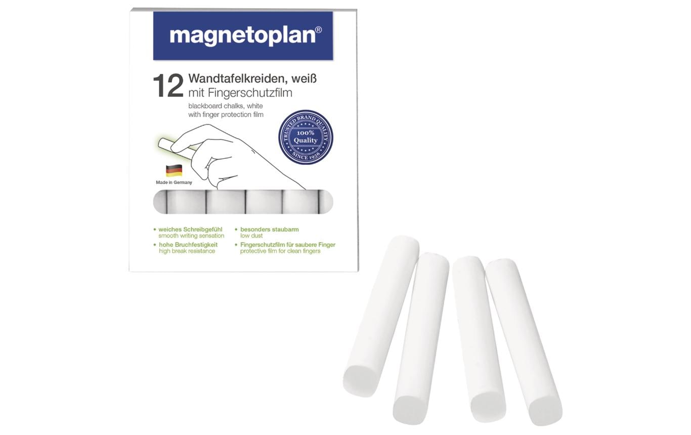 Magnetoplan Wandtafelkreide Weiss Rund
