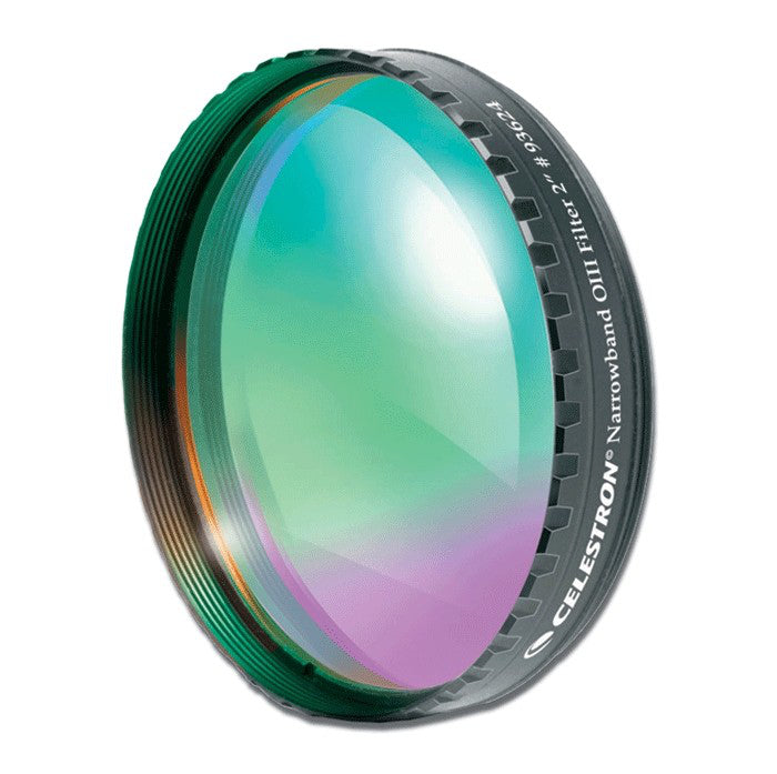 Celestron Oxygen-III-Filter – Schmalband, 2" (50,8 mm), Kunststoff, Grau