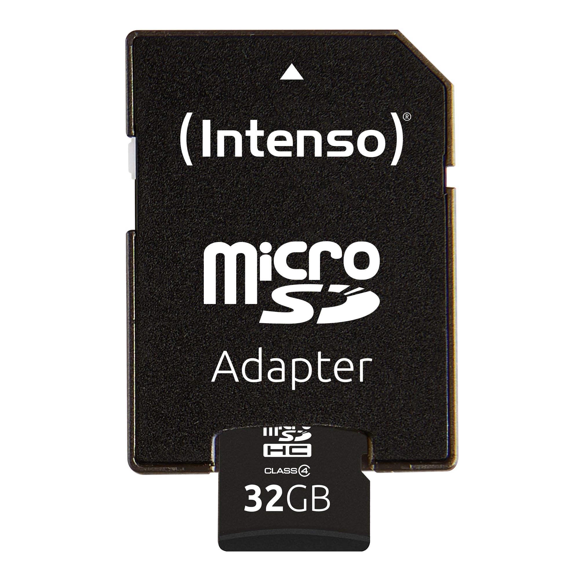 Intenso microSDHC 32 GB – Klasse 4, 20/5 MB/s, inkl. SD-Adapter, 1er Pack