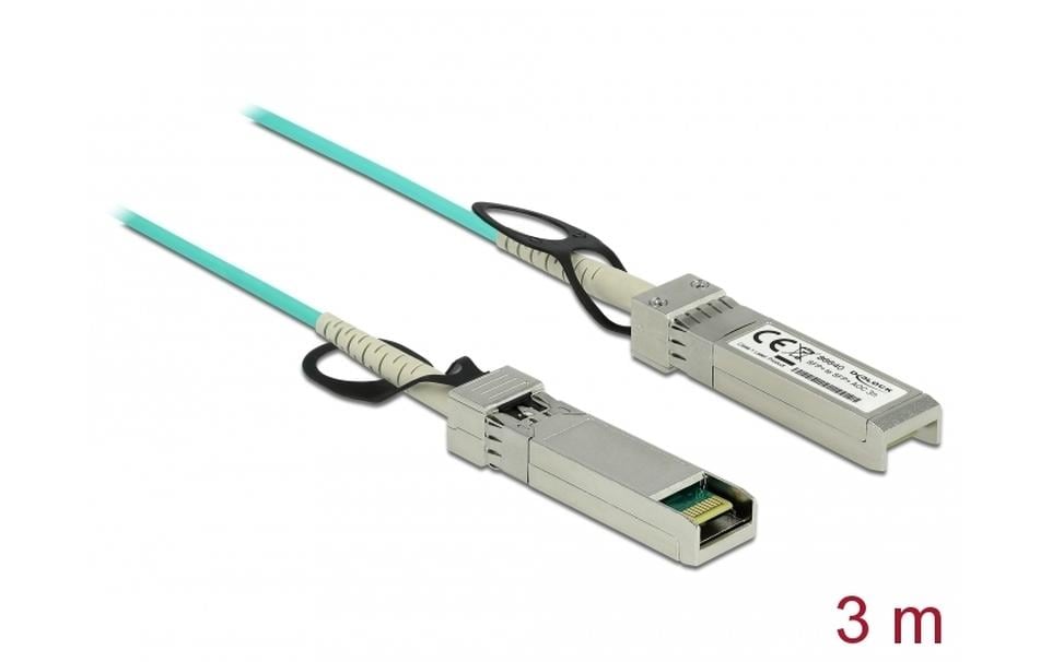 DeLOCK SFP+‑SFP+ DAC-Kabel – 10G, aktiv, 3 m