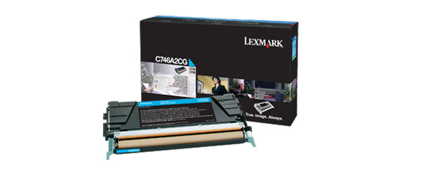 Lexmark Toner – Cyan, 7000 Seiten – für Lexmark C746/C748