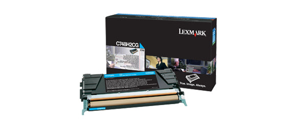 Lexmark Toner – cyan, 10000 Seiten
