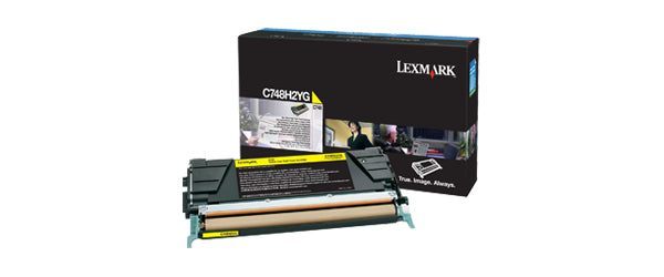 Lexmark Toner – Gelb, 10000 Seiten