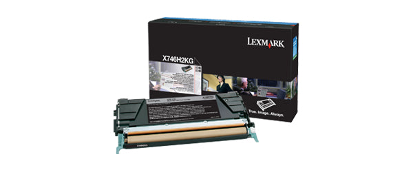 Lexmark Toner X746/X748 – Schwarz, 12000 Seiten