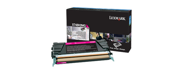 Lexmark Toner – Magenta, 10000 Seiten – für X748