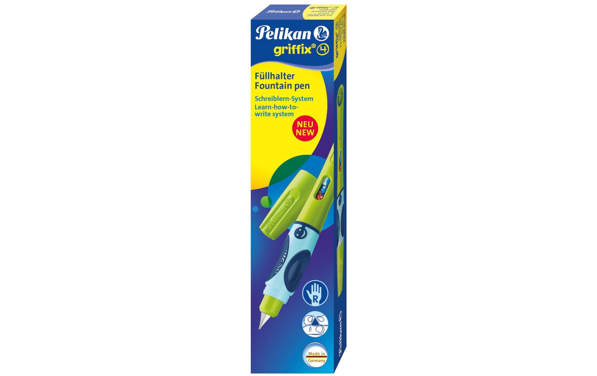 Pelikan Griffix – Füllfederhalter – A, für Rechtshänder – Grün