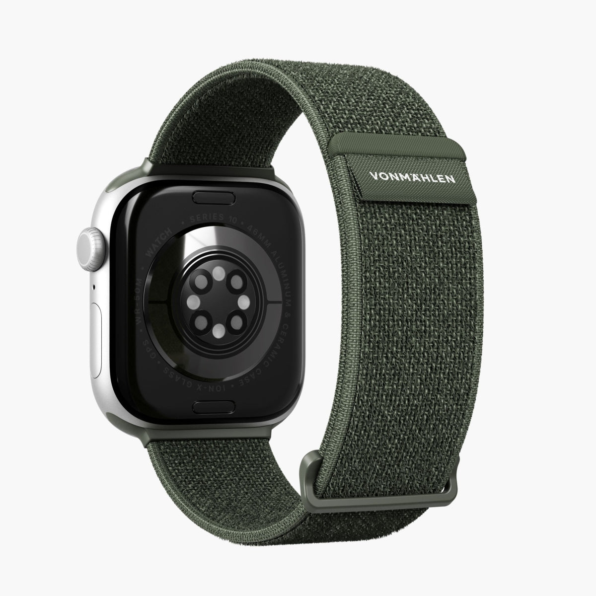 Vonmählen Fitness Loop 2 – Olive, für Apple Watch (44–49 mm)
