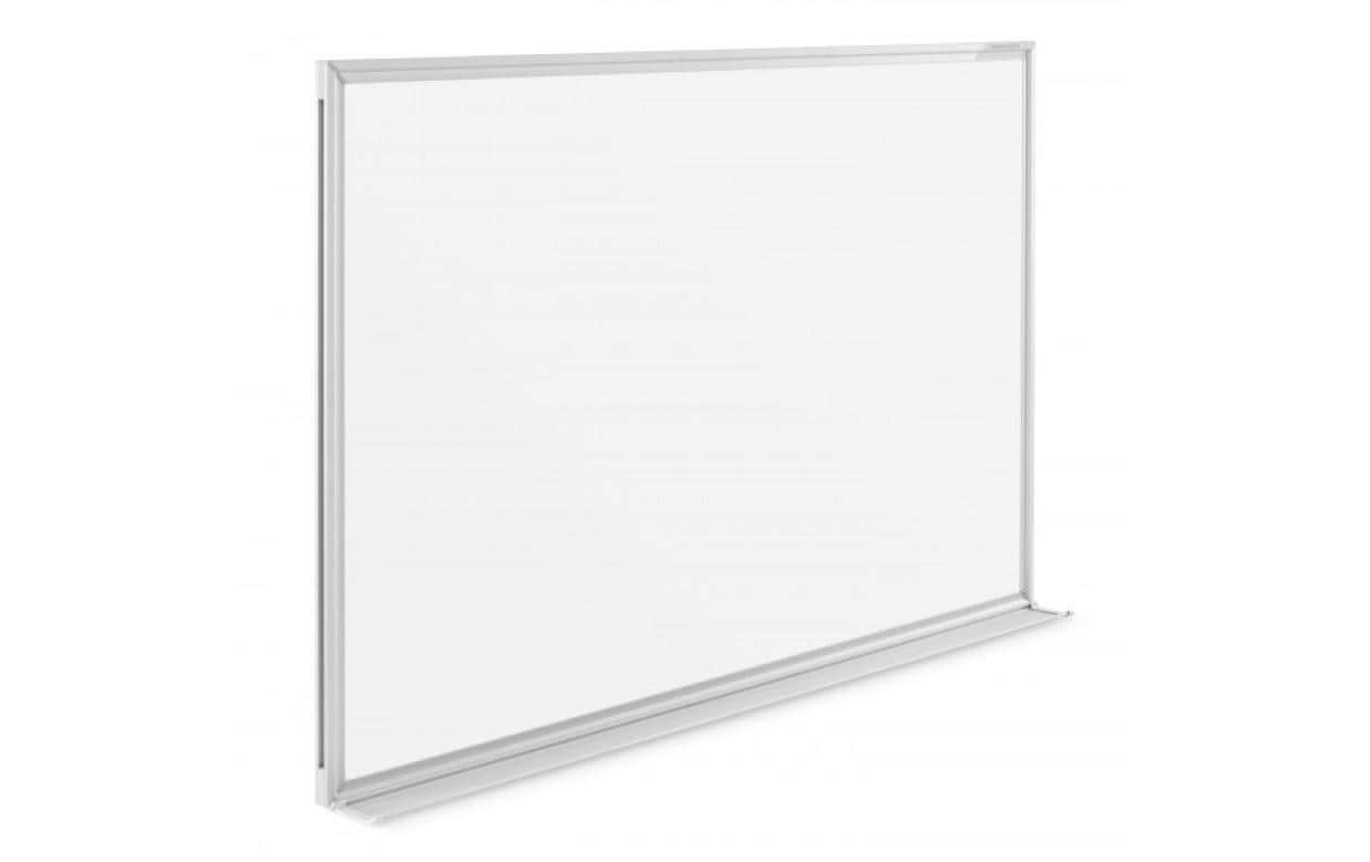 Magnetoplan Whiteboard – 240 × 120 cm, Aluminiumrahmen, inkl. Stiftablage
