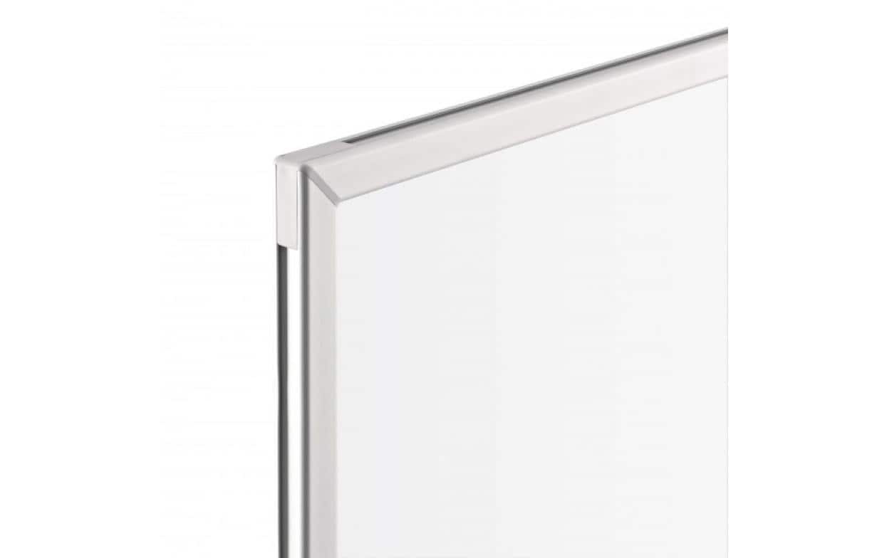Magnetoplan Whiteboard – 150 × 120 cm, Alu-Rahmen, Wandmontage, inkl. Stiftablage – 1-teilig