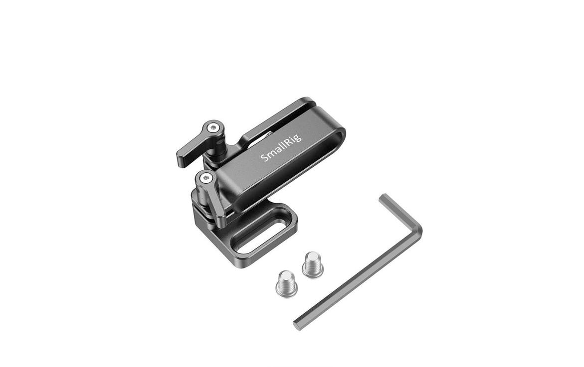 SmallRig 2245B SSD-Halterung – Aluminium – für Samsung T5, Blackmagic Pocket, SmallRig-2203 u. a.