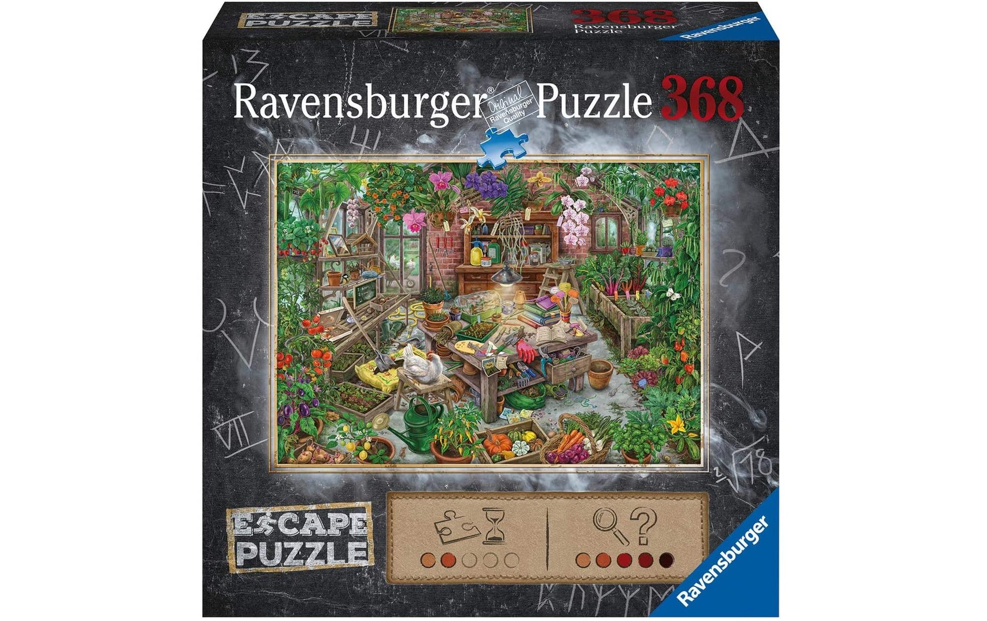 Ravensburger Puzzle Escape The Green House (Rätselpuzzle) – 368 Teile – ab 12 J.