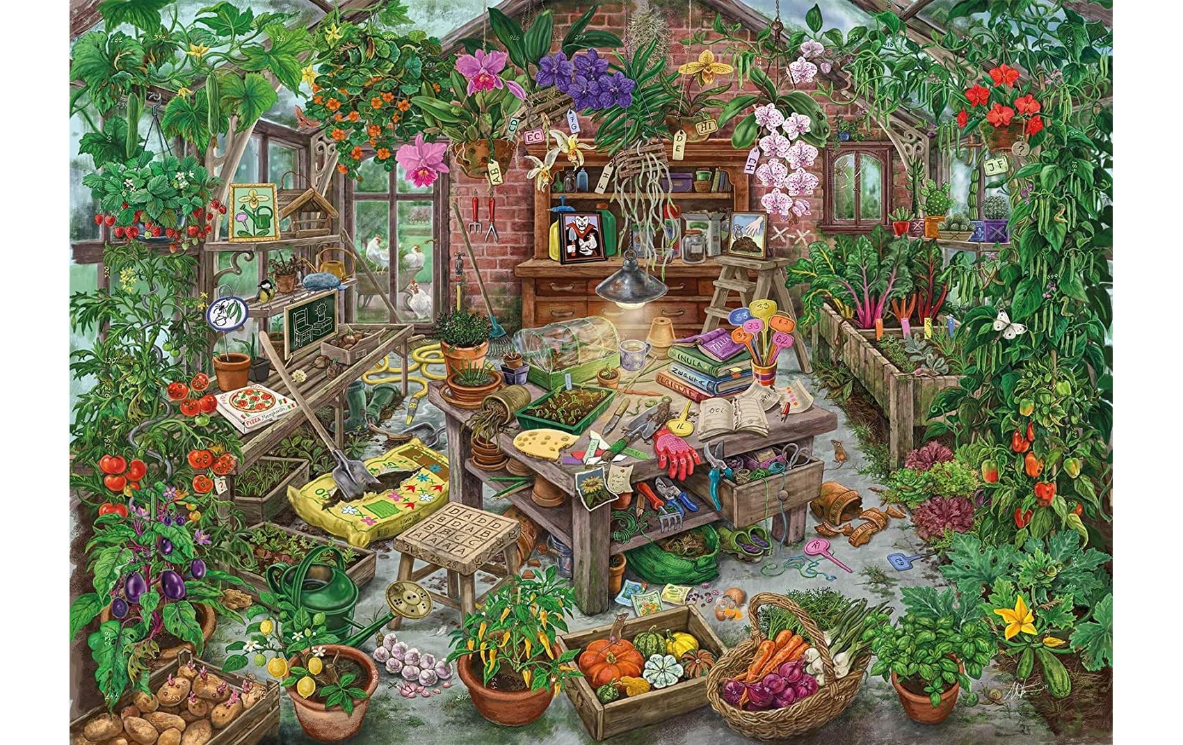 Ravensburger Puzzle Escape The Green House (Rätselpuzzle) – 368 Teile – ab 12 J.