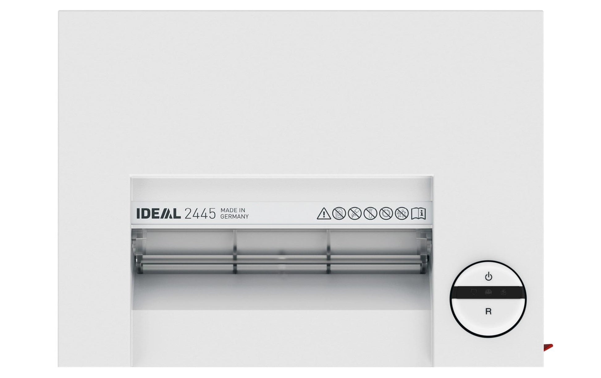 Ideal 2445/4 – Aktenvernichter, DIN P-2, Streifenschnitt 4 mm, 18 Blatt, 35 l, A4