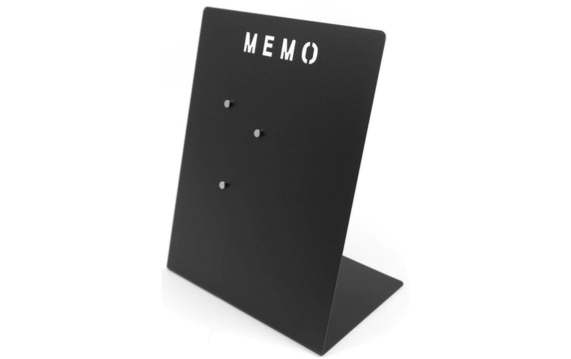 Trendform Magnettafel – Metall, magnetisch – 12 × 23,5 cm, 1 Stk. – Schwarz, Metallrahmen
