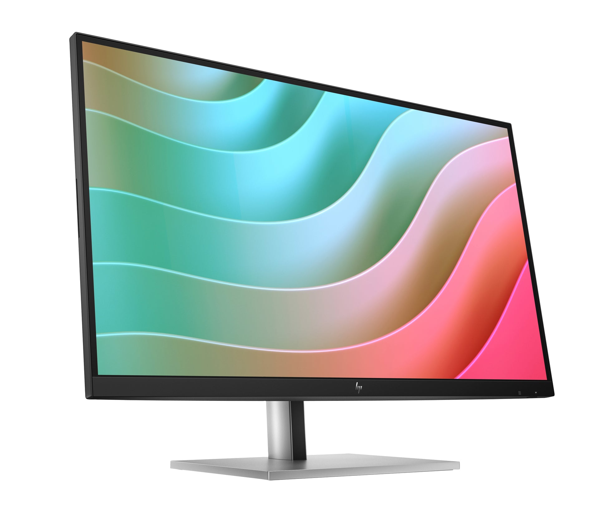 HP E27k G5 – Monitor, 27" 4K UHD (3840 × 2160), IPS, 60 Hz, 350 cd/m², USB-C, Lautsprecher, Schwarz/Silber