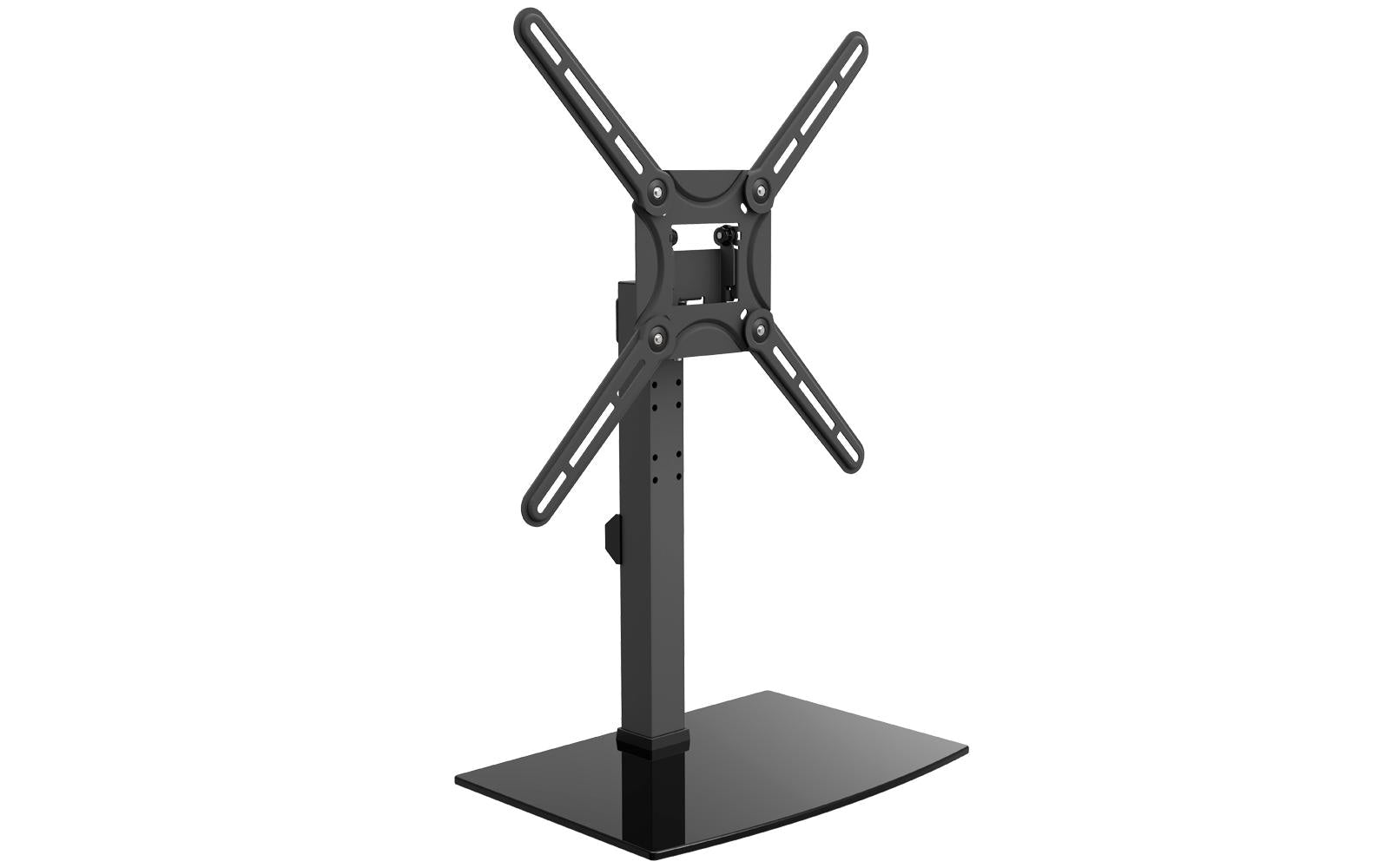Barkan Mounting Systems Barkan Tischständer – Vollbeweglich – 29–58" – VESA 75×75–400×400 – bis 25 kg, Höhenverstellbar – S320