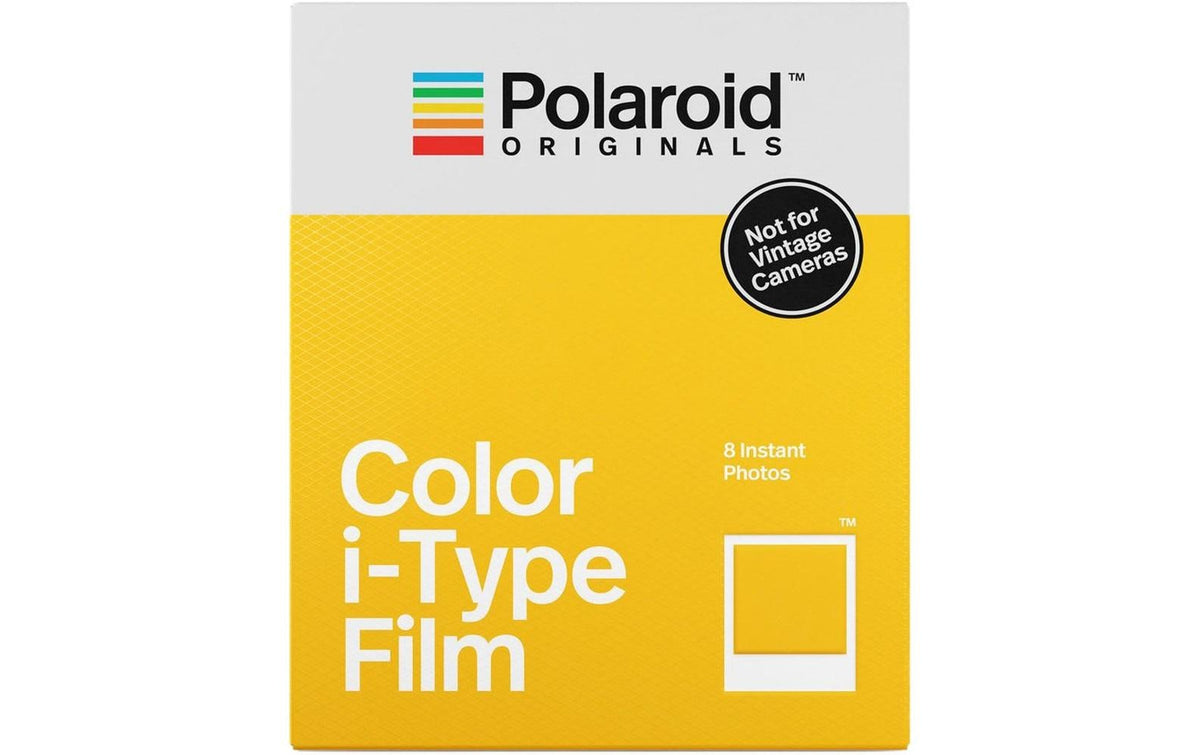 Polaroid Originals Film i-Type Color – Sofortbildfilm, 79 × 79 mm Bild – für Polaroid i-Type – 8er-Pack