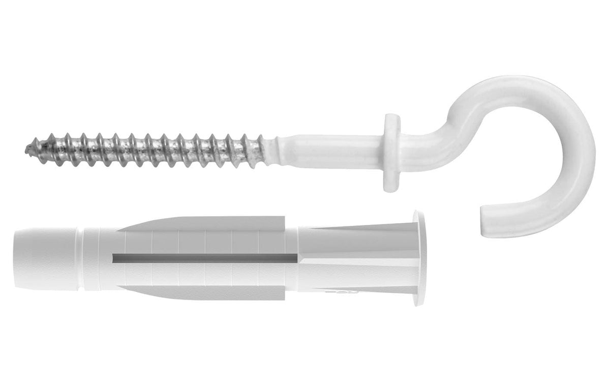 TOX Hakendübel Pirat Will-S – Ø 8 × 51 mm, Nylon, 2 Stk., für Beton, Stein