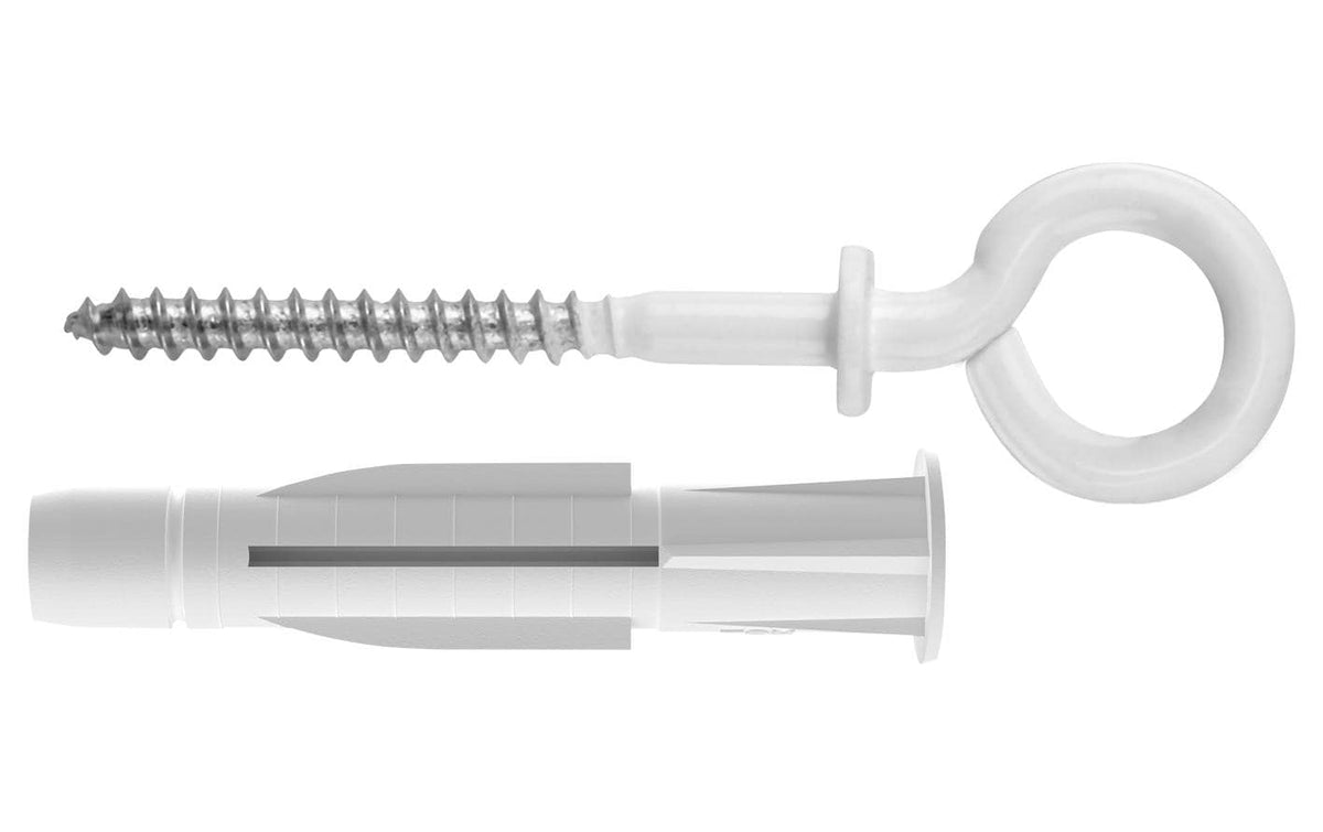 TOX Hakendübel – Ø 8 × 51 mm, Nylon, 4 Stk., für Beton, Stein