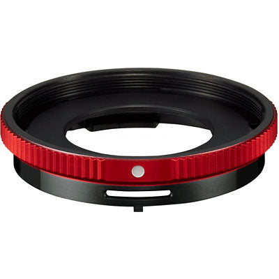 Olympus CLA-T01 Objektivadapter – Durchmesser 40,5 mm – für Olympus – Schwarz/Rot