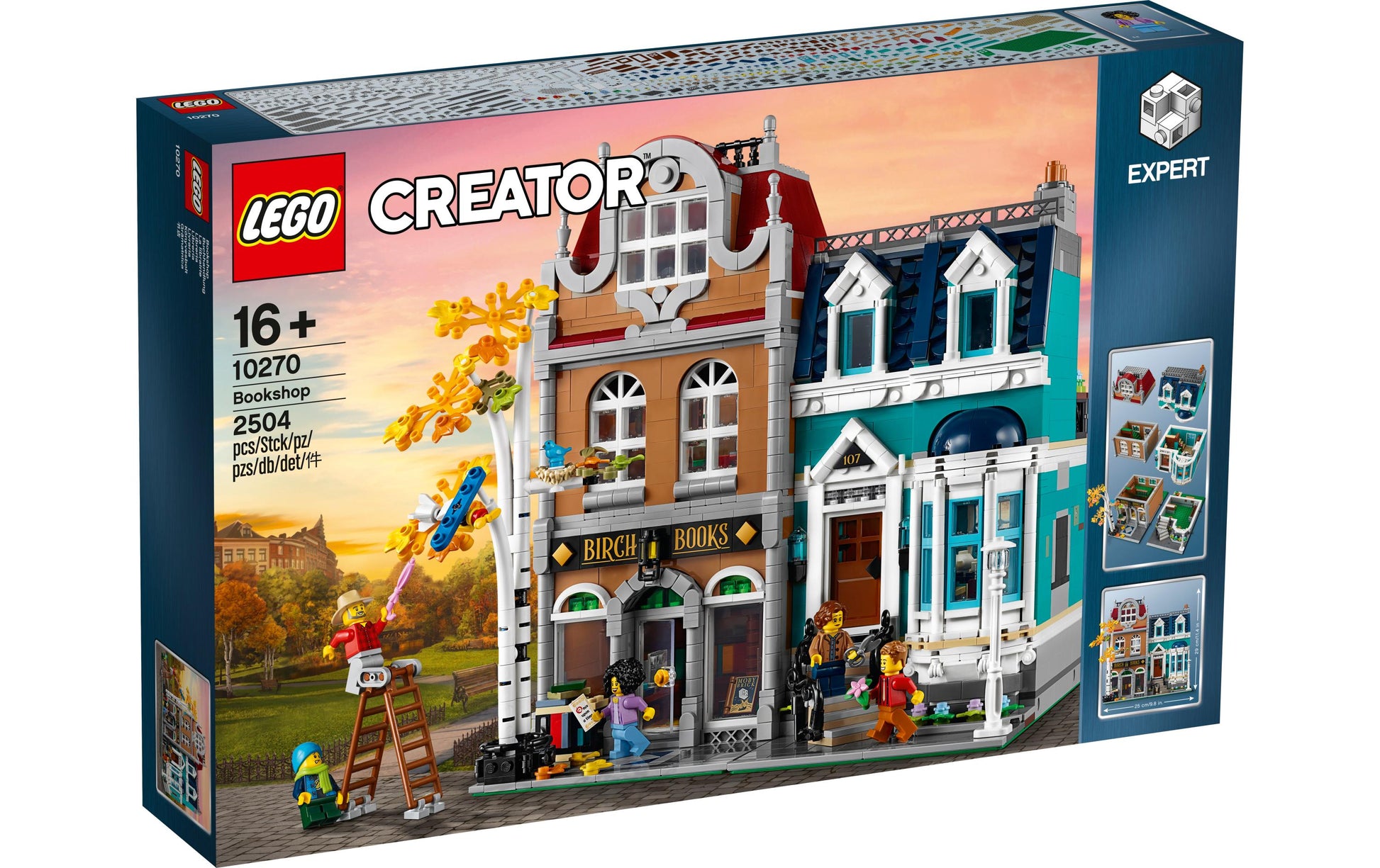 LEGO Creator Expert 3D Puzzle Buchhandlung – 2504 Teile – ab 16 Jahren