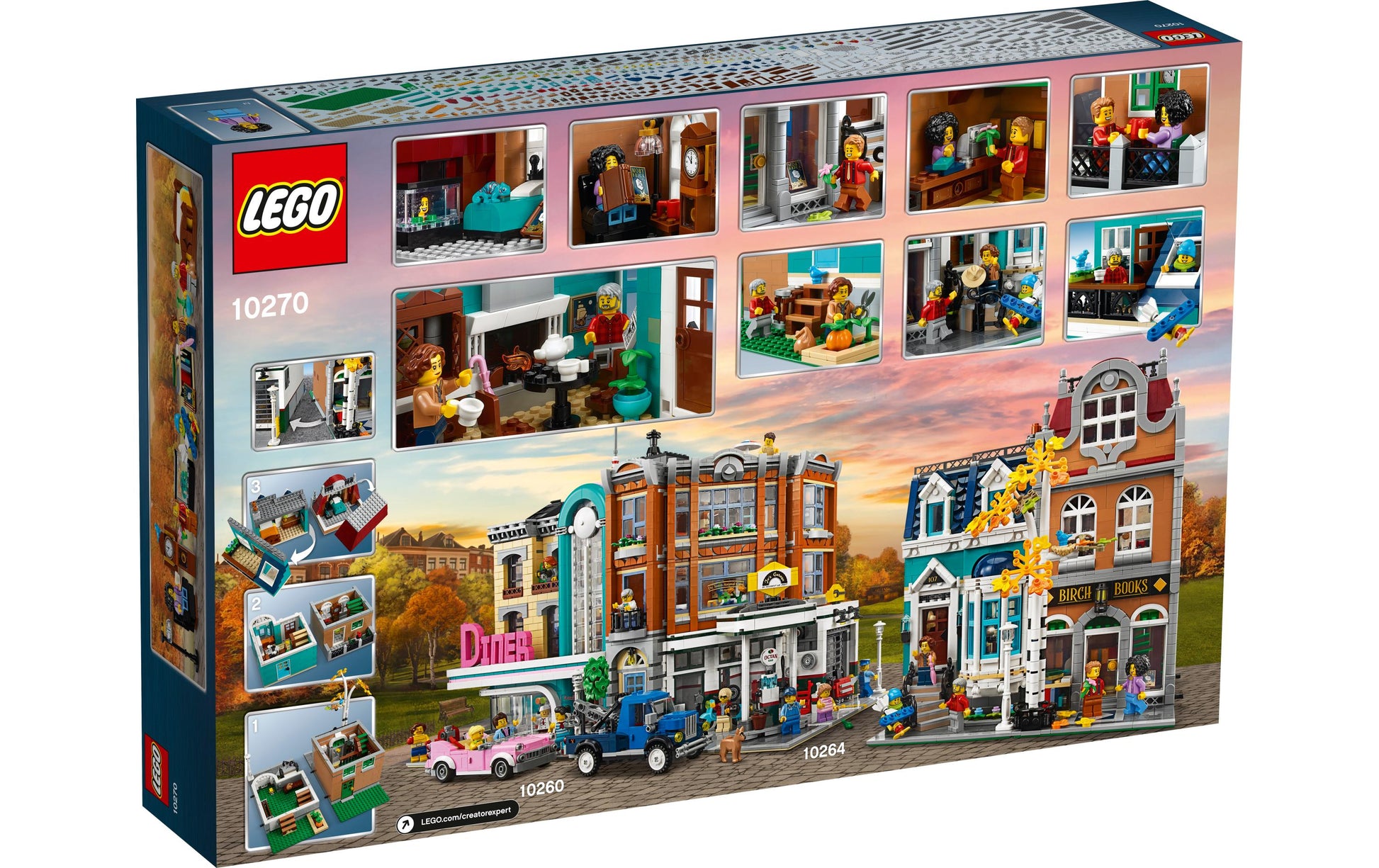 LEGO Creator Expert 3D Puzzle Buchhandlung – 2504 Teile – ab 16 Jahren