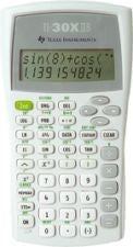 Texas Instruments Wissenschaftlicher Taschenrechner TI-30XIIB – 11-stellig – Batteriebetrieben – Grau/Weiss