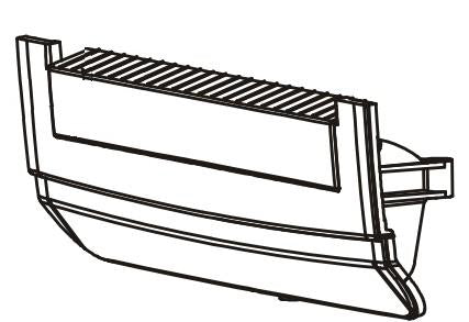 Zebra Frontabdeckung – für GK420t/GX420t/GX430t, 105934-030