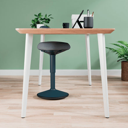 Leitz Hocker Ergo Active – 46–64 cm, 110 kg, dunkelgrau
