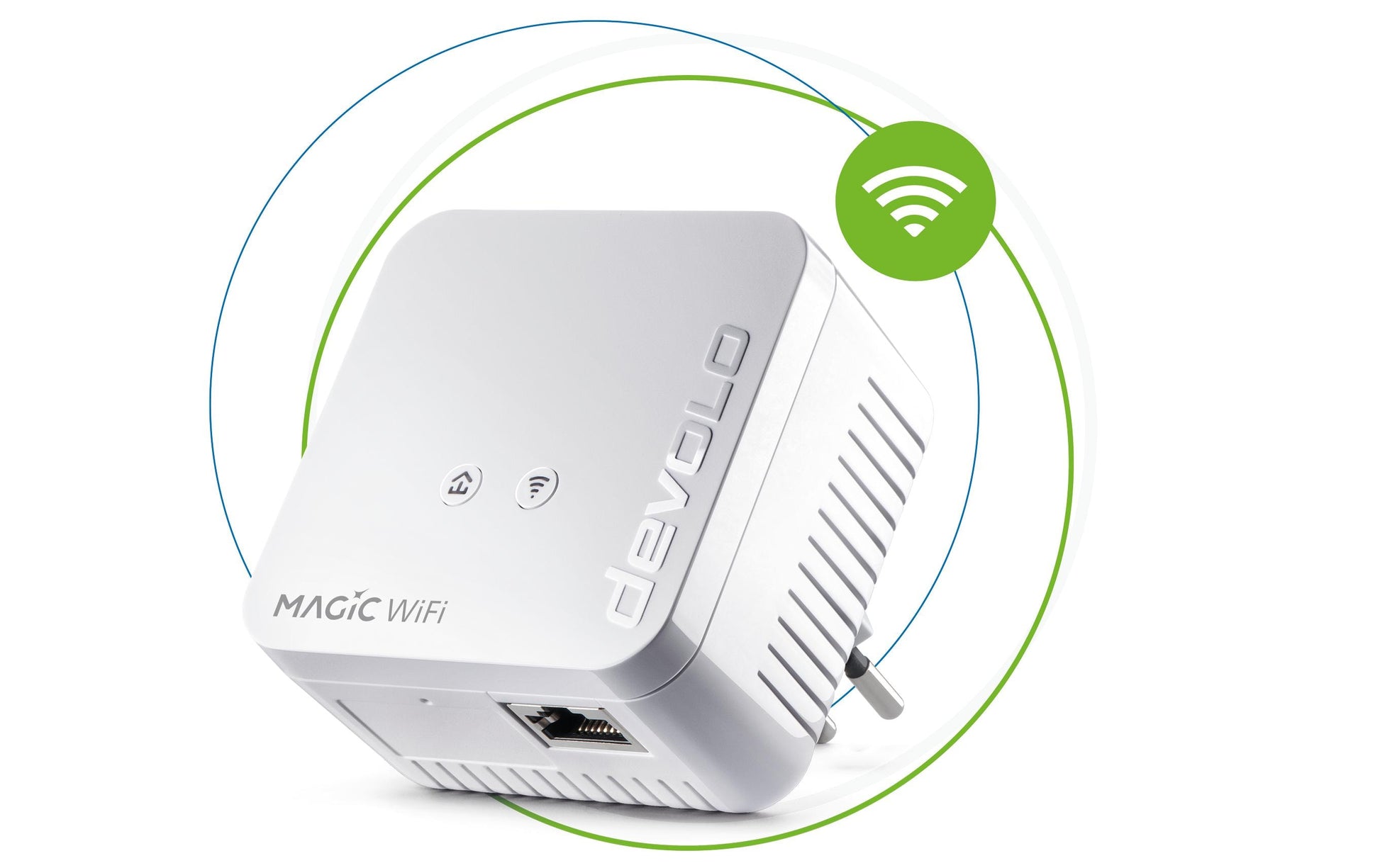 Devolo Magic 1 WiFi mini Powerline-Adapter – Powerline 1200 Mbit/s, Wi-Fi 4 – für devolo Magic