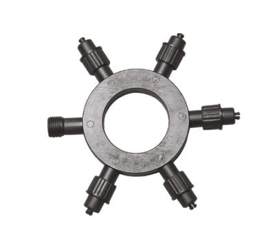 Star Trading System-Verbinder Ring – Ø 200 mm – für System EXPO/LED – IP44 – Schwarz