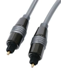 PureLink Toslink-Kabel (optisch) – Toslink Stecker zu Stecker – 3 m, vergoldete Stecker