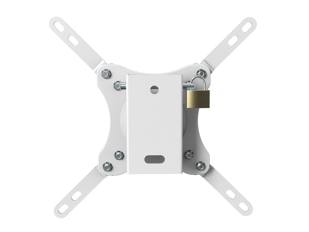 Multibrackets MB-32 – Wandhalterung, neigbar, für 17", VESA 200×200, bis 15 kg, höhenverstellbar, weiss