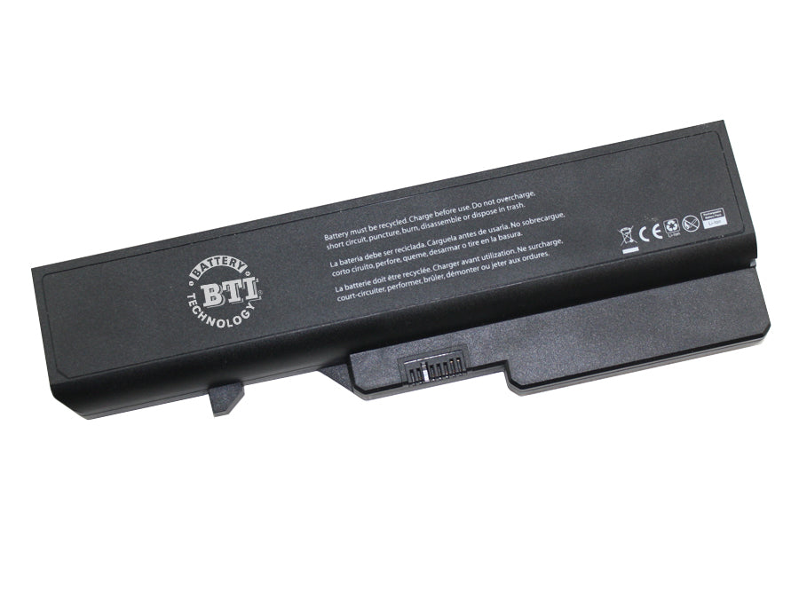 BTI Notebook-Akku – für Lenovo G460, G560, V360 – 48 Wh, 10,8 V – Schwarz
