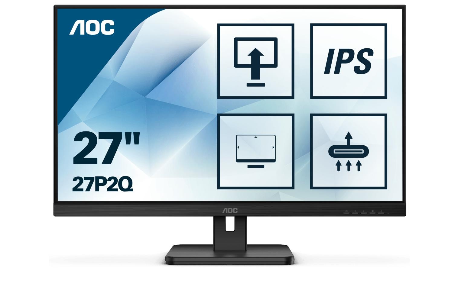 AOC 27P2Q – 27", 1920 × 1080 (Full HD), IPS, 100 Hz