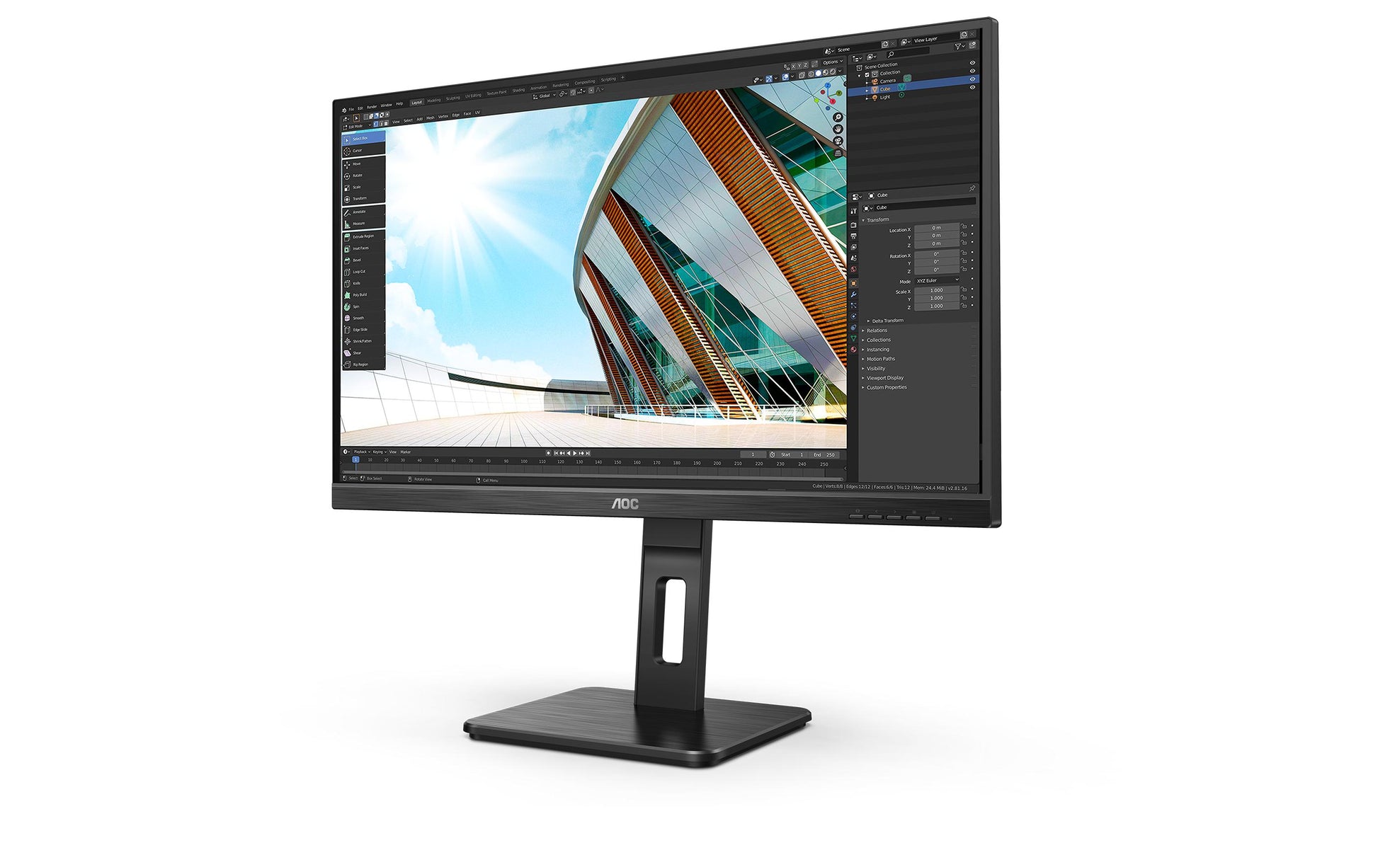 AOC 27P2Q – 27", 1920 × 1080 (Full HD), IPS, 100 Hz