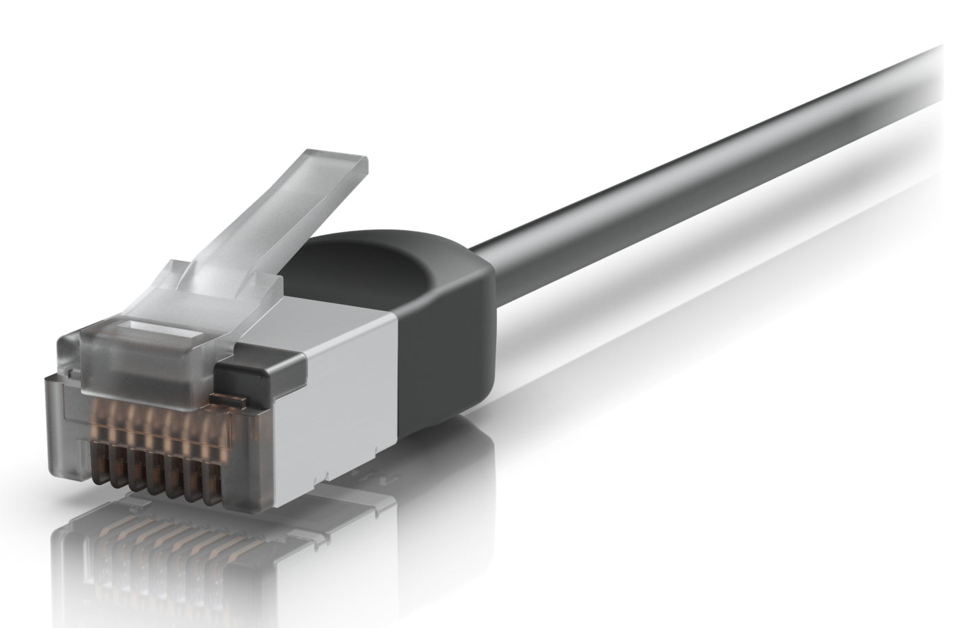 Ubiquiti Patchkabel – Cat6a F/UTP, 12 m, Schwarz, RJ-45