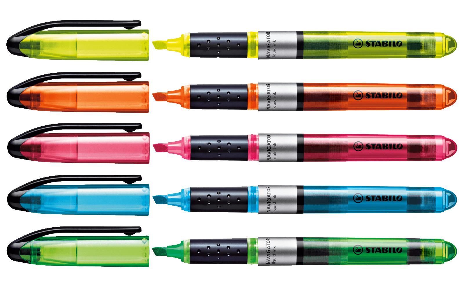 STABILO Navigator Textmarker Orange – 2–5 mm