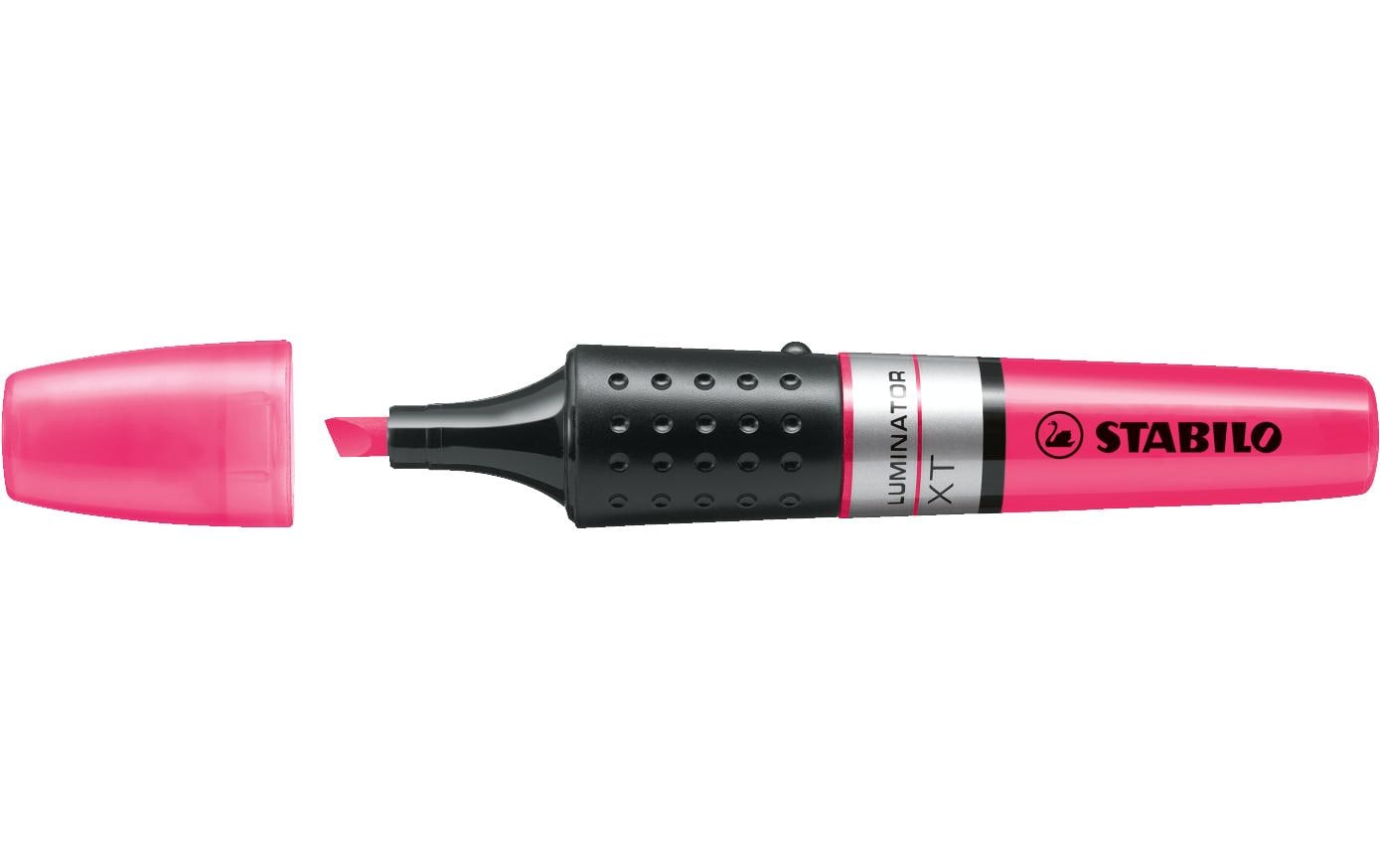STABILO Textmarker Pink – Keilspitze, 2–5 mm