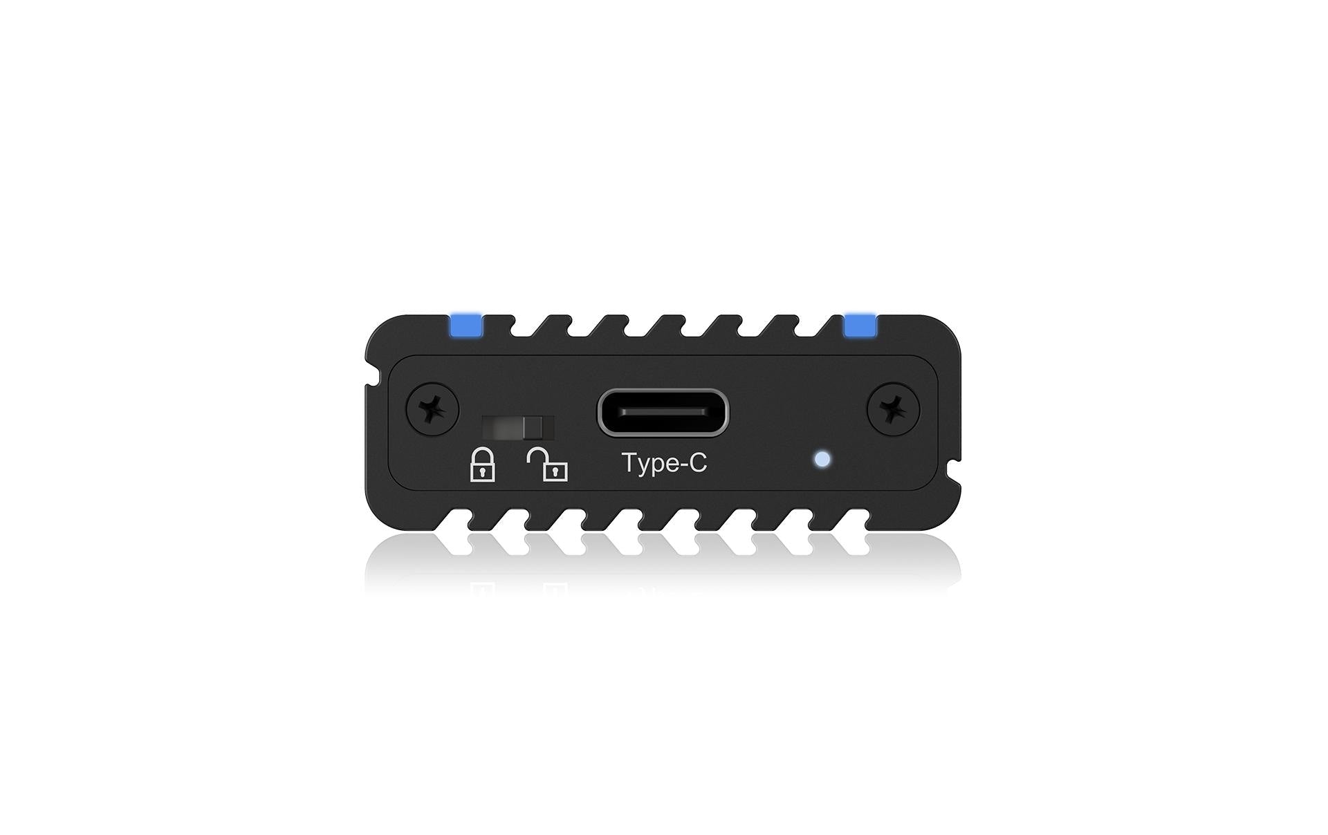 ICY BOX IB-1824ML-C31 – 1-Schacht SSD-Gehäuse – NVMe, PCIe 3.0, USB-C 10 Gbit/s, für M.2 22 mm (30/42/60/80 mm)